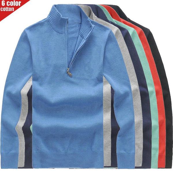 men's sweaters high collar autumn and winter cotton casual stand half zipper slim fit sleeve 8504 knitwear, White;black
men's sweaters high collar autumn and winter cotton casual stand half zipper slim fit sleeve 8504 knitwear, White;black
