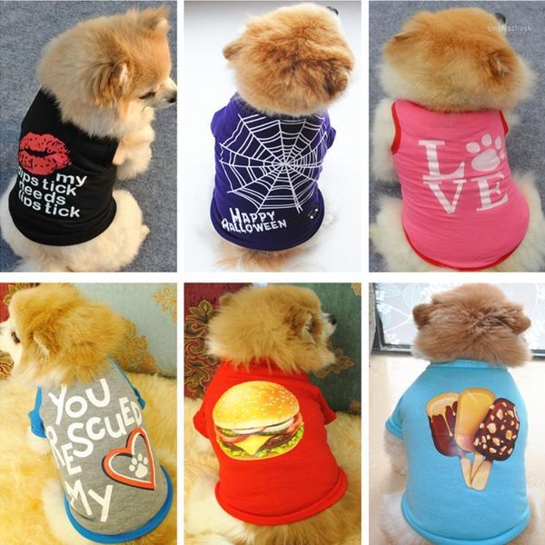 pet dog clothes summer t-shirt for small puppy dogs chihuahua soft cotton dog vest clothes apparel pet cat clothing xs-l1
pet dog clothes summer t-shirt for small puppy dogs chihuahua soft cotton dog vest clothes apparel pet cat clothing xs-l1