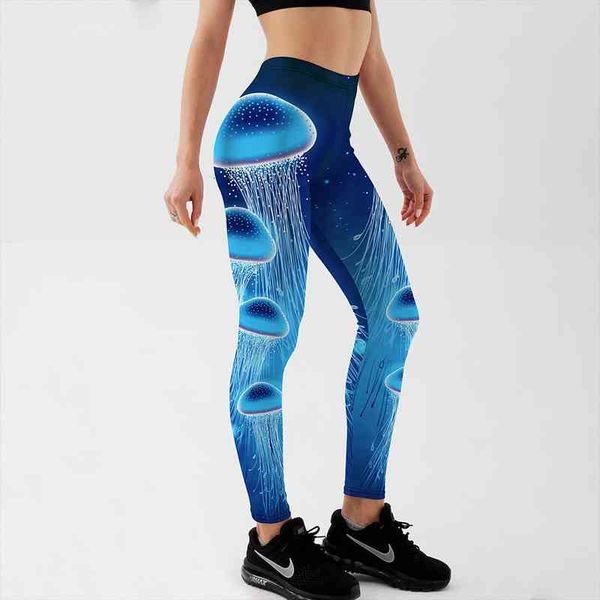 arrival women leggings jellyfish 3d fantasy printed push up leggings fitness workout pants drop, Black
arrival women leggings jellyfish 3d fantasy printed push up leggings fitness workout pants drop, Black