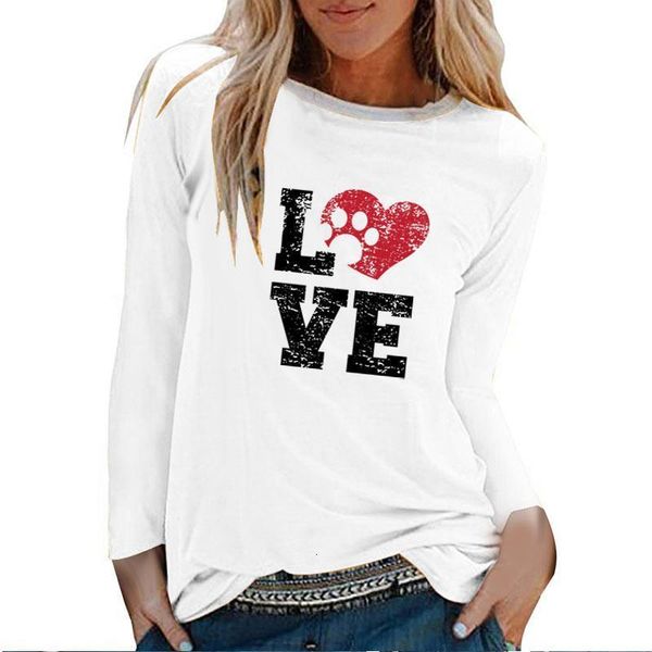 love heart bear paw print long sleeve t-shirts women autumn winter 2020 aesthetic clothes harajuku white round neck ladies
love heart bear paw print long sleeve t-shirts women autumn winter 2020 aesthetic clothes harajuku white round neck ladies