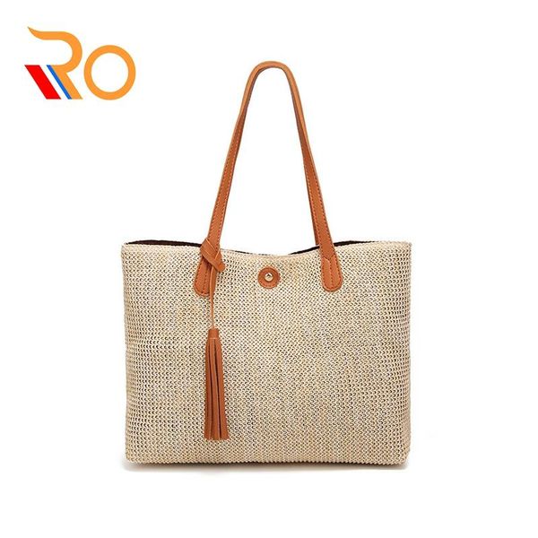 women shoulder bag summer leather andle bags ladies tassel tote handbag weave women's handbags
women shoulder bag summer leather andle bags ladies tassel tote handbag weave women's handbags