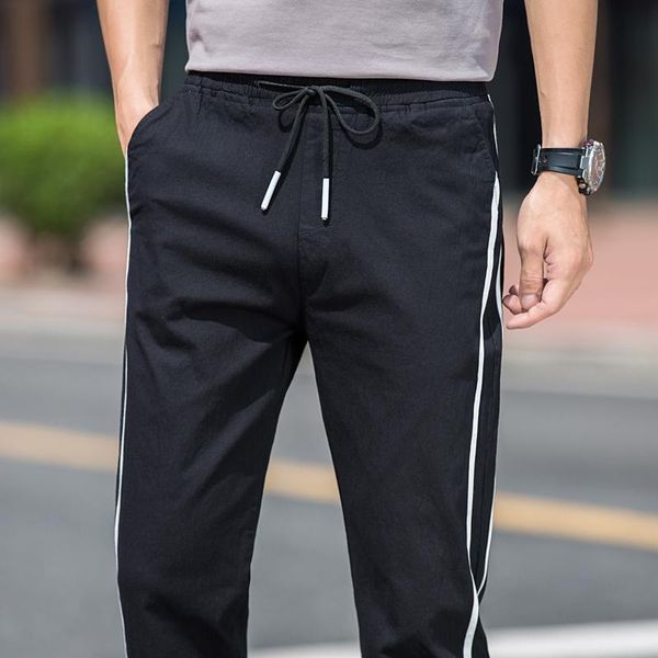 autumn and winter men's casual pants men's pants slim straight fashion cotton stretch, Black
autumn and winter men's casual pants men's pants slim straight fashion cotton stretch, Black