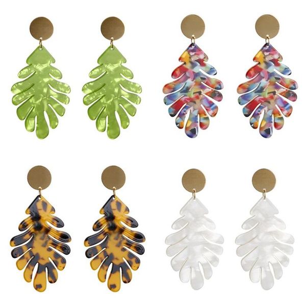 leaf shape earrings jewelry accessories acrylic acetic acid board leopard print women eardrops fashion ear pendants green, Silver
leaf shape earrings jewelry accessories acrylic acetic acid board leopard print women eardrops fashion ear pendants green, Silver
