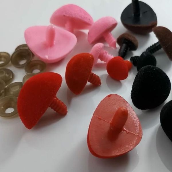 50pcs pink red black brown flocking triangular safety toy nose soft washer for bear diy safety nose accessories for do bbyuog, Blike;white
50pcs pink red black brown flocking triangular safety toy nose soft washer for bear diy safety nose accessories for do bbyuog, Blike;white