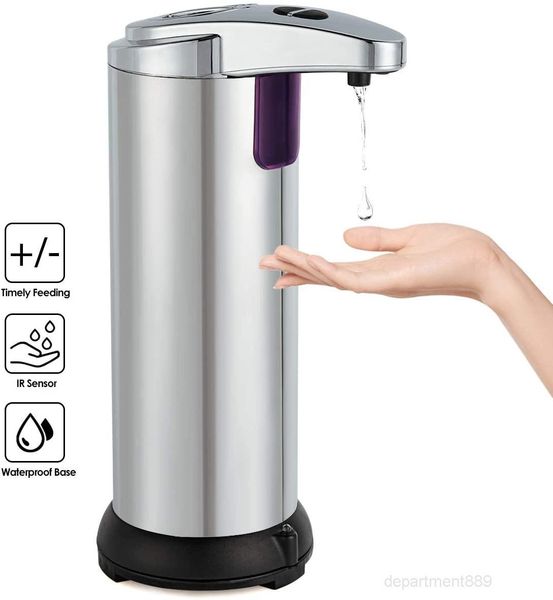 automatic touchless high capacity equipped with infrared motion sensor waterproof base suitable liquid soap dispenser
automatic touchless high capacity equipped with infrared motion sensor waterproof base suitable liquid soap dispenser