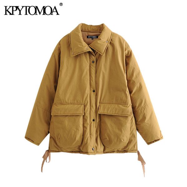 kpytomoa women fashion oversized thick parkas jacket coat vintage long sleeve pockets female outerwear chic 201028, Black
kpytomoa women fashion oversized thick parkas jacket coat vintage long sleeve pockets female outerwear chic 201028, Black