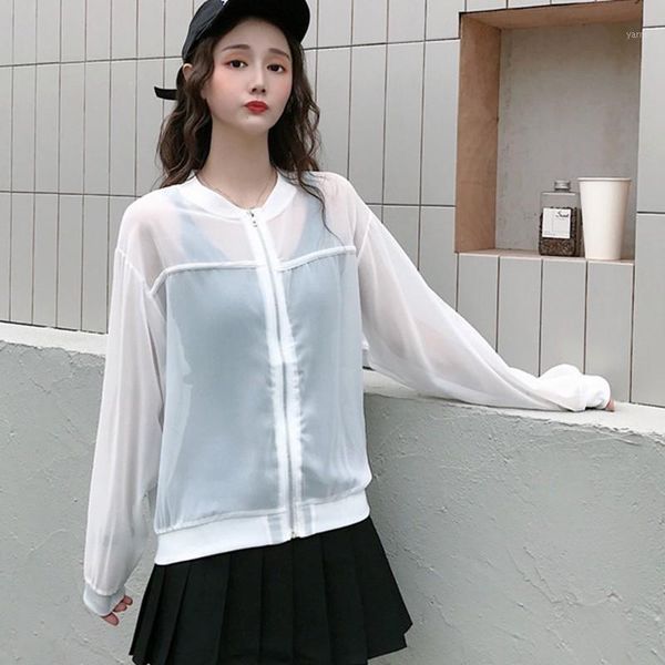 summer anti-uv sun protection outwear beach vacation style solid chiffon thin coat casual loose zipper bikini cover blouses1, Black;brown
summer anti-uv sun protection outwear beach vacation style solid chiffon thin coat casual loose zipper bikini cover blouses1, Black;brown