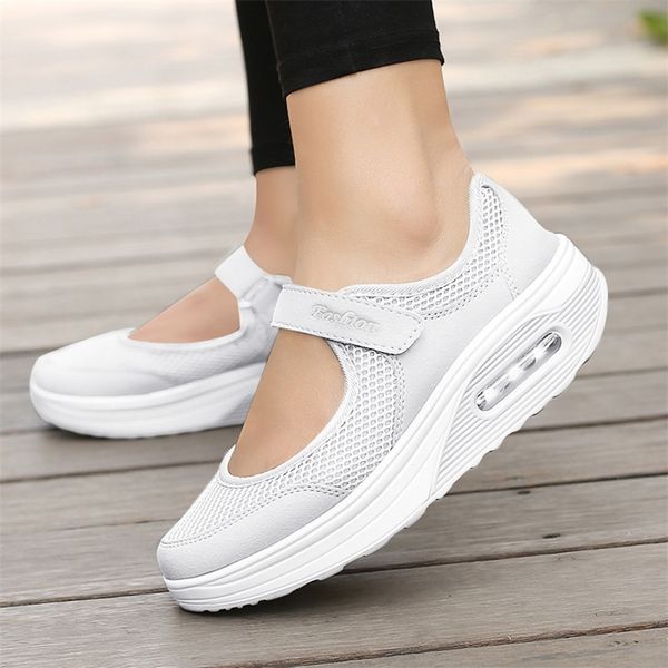 breathable lightweight platform shoes women's fashion casual hook & loop bottomed ladies thick sole heel slip on flat shoes y200801, Black
breathable lightweight platform shoes women's fashion casual hook & loop bottomed ladies thick sole heel slip on flat shoes y200801, Black