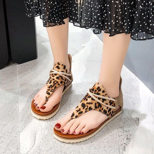 2020 leopard print women sandals large size rome sandals ankle strap women flats summer sandal shoes size 36-431, Black
2020 leopard print women sandals large size rome sandals ankle strap women flats summer sandal shoes size 36-431, Black