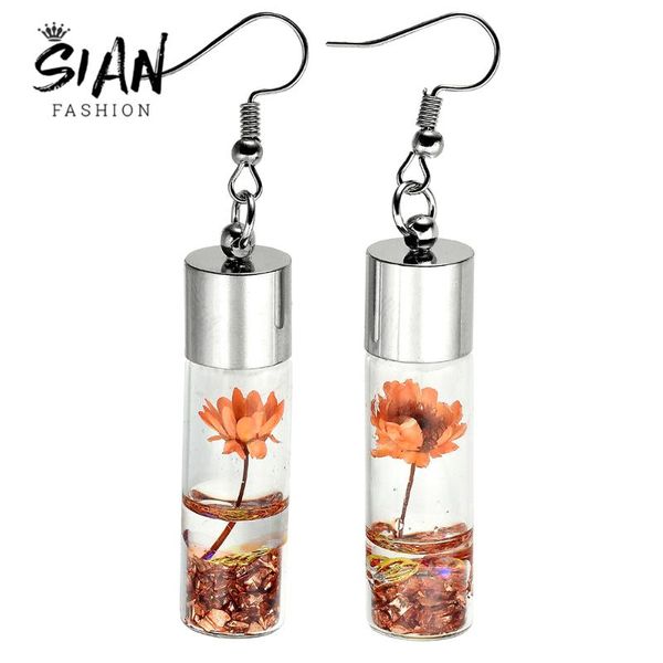dangle & chandelier sian real plant dry flower waterdrop earrings glass bottle crystal fashion women ear jewelry accessaries, Silver
dangle & chandelier sian real plant dry flower waterdrop earrings glass bottle crystal fashion women ear jewelry accessaries, Silver