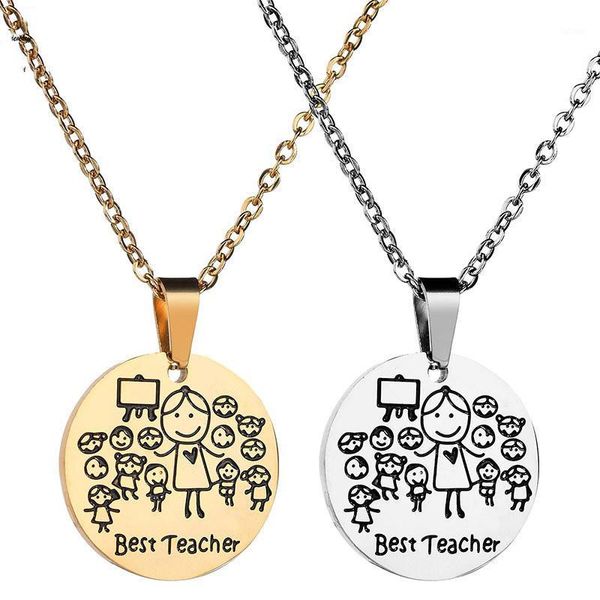 gold silver color kids parents pendant necklace stainless steel cartoon students necklaces teacher's day gift collar femenino1
gold silver color kids parents pendant necklace stainless steel cartoon students necklaces teacher's day gift collar femenino1