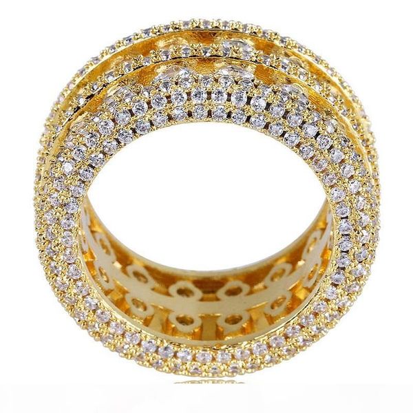 mens hip hop iced out rings new fashion gold wedding ring jewelry simulation diamond ring, Silver
mens hip hop iced out rings new fashion gold wedding ring jewelry simulation diamond ring, Silver