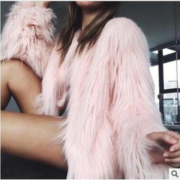 women's fur & faux furry coat women fluffy long sleeve warm outerwear autumn winter jacket hairy collarless overcoat plus size6xl, Black
women's fur & faux furry coat women fluffy long sleeve warm outerwear autumn winter jacket hairy collarless overcoat plus size6xl, Black