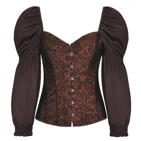 women's blouses & shirts retro shirt women evening party victorian steampunk gothic puff long sleeve lace up corset chemise medieval b, White
women's blouses & shirts retro shirt women evening party victorian steampunk gothic puff long sleeve lace up corset chemise medieval b, White