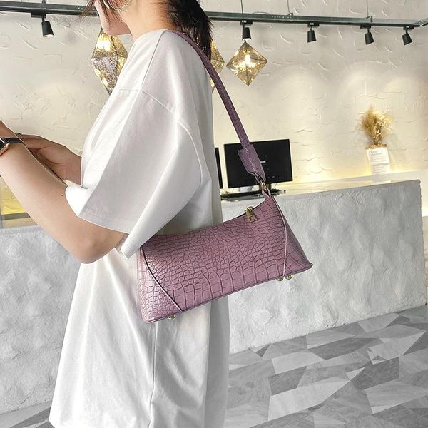 women small shoulder bag 2020 retro alligator pattern pu leather handbag casual totes crossbody bags solid color underarm bag
women small shoulder bag 2020 retro alligator pattern pu leather handbag casual totes crossbody bags solid color underarm bag