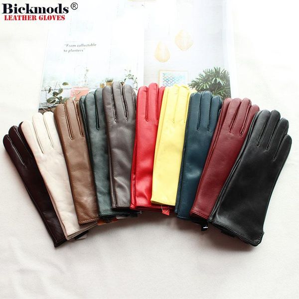 leather sheepskin gloves women' autumn warm fleece lining color fashion thin outdoor activities electric bike riding driving, Blue;gray
leather sheepskin gloves women' autumn warm fleece lining color fashion thin outdoor activities electric bike riding driving, Blue;gray