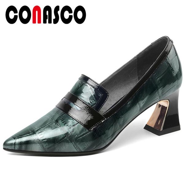 conasco euro style casual concise spring summer woman cow patent leather pumps mixed colors thick high heels slip-on shoes woman, Black
conasco euro style casual concise spring summer woman cow patent leather pumps mixed colors thick high heels slip-on shoes woman, Black