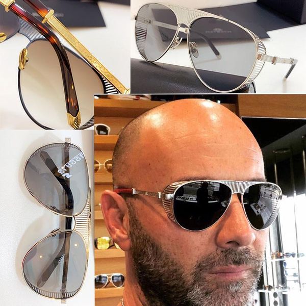 Men's Metal Sunglasses THE VISIONI Men's Designer Luxury Sunglasses Metal Frame Side Hollow Design Radiation-proof UV400 Lenses
Men's Metal Sunglasses THE VISIONI Men's Designer Luxury Sunglasses Metal Frame Side Hollow Design Radiation-proof UV400 Lenses