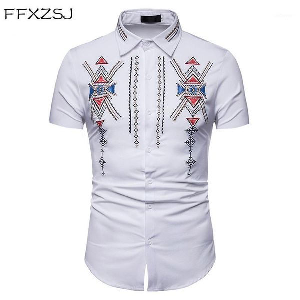 ffxzsj summer fashion totem embroidered shirt slim fit short sleeve camisas in 2020 new button casual shirt ethnic men1, White;black
ffxzsj summer fashion totem embroidered shirt slim fit short sleeve camisas in 2020 new button casual shirt ethnic men1, White;black