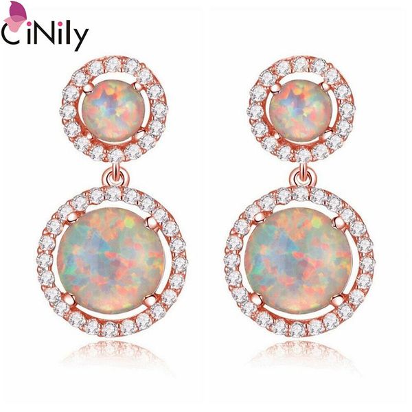 cinily white fire opal zircon rose gold for women jewelry stud earrings oh4712, Golden;silver
cinily white fire opal zircon rose gold for women jewelry stud earrings oh4712, Golden;silver