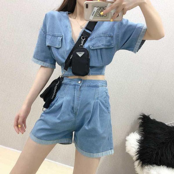 guuzyuviz casual two piece set women v-neck bandage short sleeve denim crop and high waist jeans pink 2 piece set1, Gray
guuzyuviz casual two piece set women v-neck bandage short sleeve denim crop and high waist jeans pink 2 piece set1, Gray