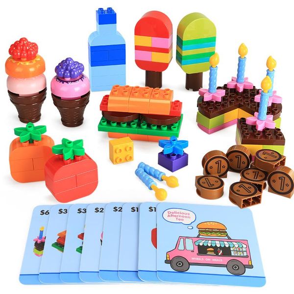 128pcs building blocks children's educational toys 3-5 years old girls big granule blocks delicious afternoon tea creative toys gift 03
128pcs building blocks children's educational toys 3-5 years old girls big granule blocks delicious afternoon tea creative toys gift 03