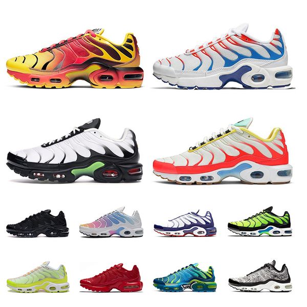 2020 tn plus running shoes for men women frequency pack scream green fade blue pink hero fade chrome yellow sports sneakers, White;red
2020 tn plus running shoes for men women frequency pack scream green fade blue pink hero fade chrome yellow sports sneakers, White;red