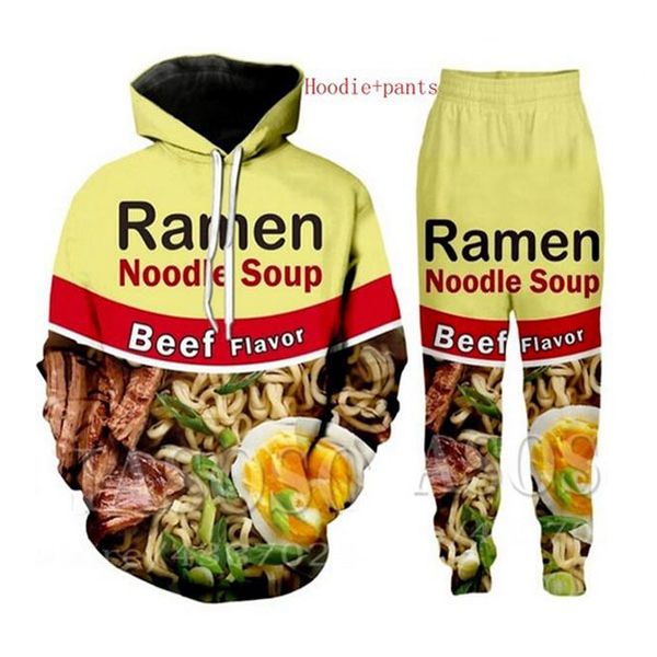 new men/womens ramen noodle soup funny 3d print casual fashion hoodies/sweatpants hip hop tracksuits, Gray
new men/womens ramen noodle soup funny 3d print casual fashion hoodies/sweatpants hip hop tracksuits, Gray