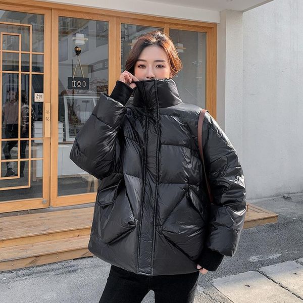 2021 winter glossy down parka women's waterproof coat embroidery jacket large size loose winter warm thick parka women jacket, Black
2021 winter glossy down parka women's waterproof coat embroidery jacket large size loose winter warm thick parka women jacket, Black