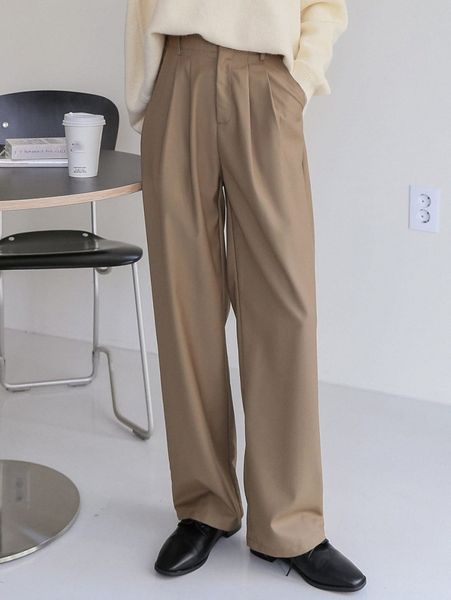 dazy high waist plicated detail pants l9zz#, Black;white
dazy high waist plicated detail pants l9zz#, Black;white