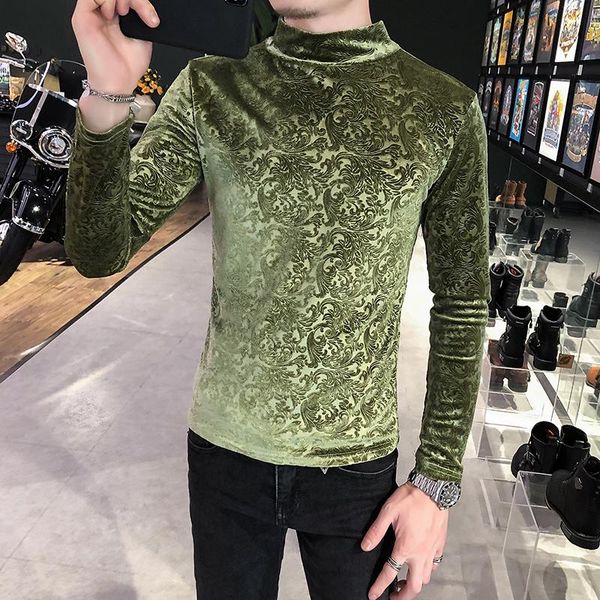 turtleneck men pullovers fashion 2020 autumn winter long sleeve t-shirt men clothing all match slim fit tee shirt homme 3xl-m, White;black
turtleneck men pullovers fashion 2020 autumn winter long sleeve t-shirt men clothing all match slim fit tee shirt homme 3xl-m, White;black