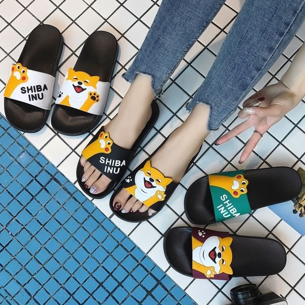 summer women slides cartoon dog shiba inu beach slippers platform sandals shoes sandalias women slip on flip flops zapatos mujer y200107, Black
summer women slides cartoon dog shiba inu beach slippers platform sandals shoes sandalias women slip on flip flops zapatos mujer y200107, Black