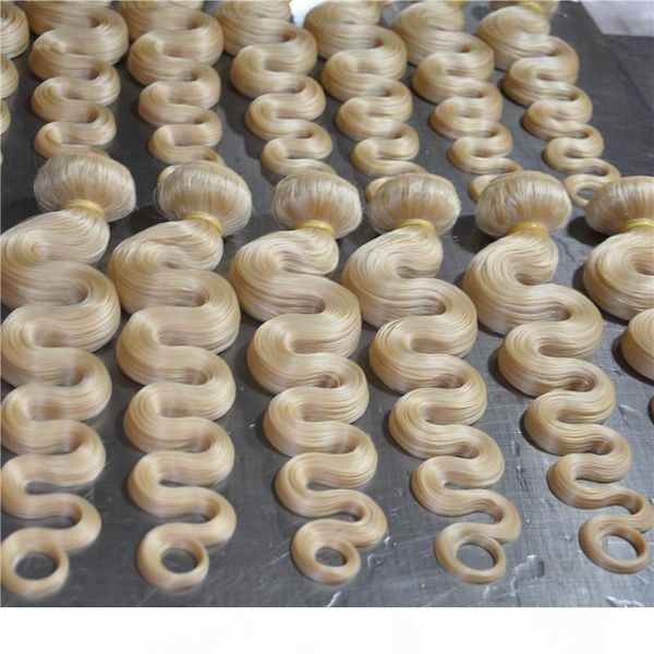 human hair weave bleached blonde color 613# body wave brazilian virgin hair wefts can be straighten & colored, 300gr lot, dhl, Black
human hair weave bleached blonde color 613# body wave brazilian virgin hair wefts can be straighten & colored, 300gr lot, dhl, Black