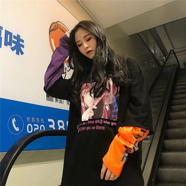 cool cartoon t-shirt men 2020 brand hip hop splicing tee casual fake two pieces long sleeve streetwear men amine t shirt, White;black
cool cartoon t-shirt men 2020 brand hip hop splicing tee casual fake two pieces long sleeve streetwear men amine t shirt, White;black