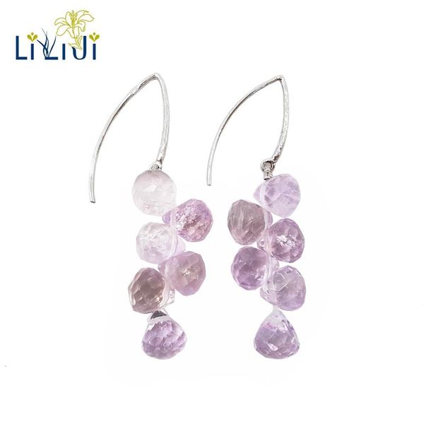 dangle & chandelier lii ji natural amethyst 7mm tear shape faceted beads 925 sterling silver drop long earrings
dangle & chandelier lii ji natural amethyst 7mm tear shape faceted beads 925 sterling silver drop long earrings