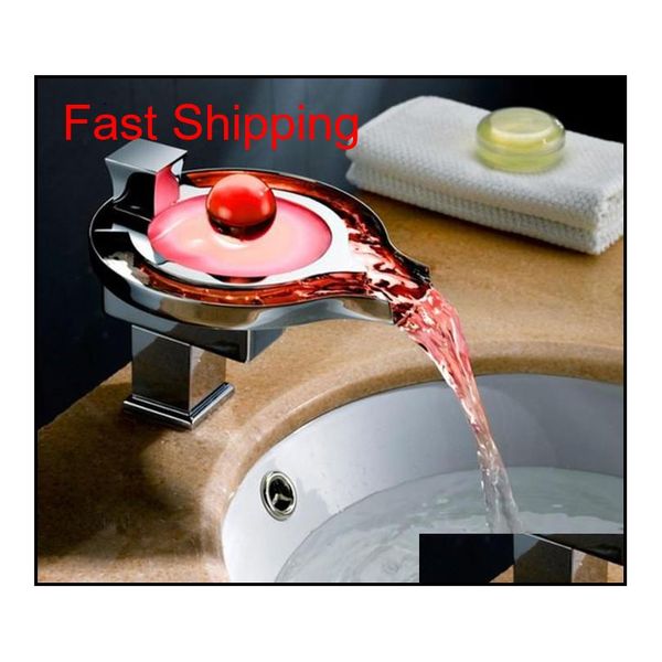 led faucet led bathroom basin faucet brass chrome finished waterfall taps water power basin qylmqt homes2011
led faucet led bathroom basin faucet brass chrome finished waterfall taps water power basin qylmqt homes2011