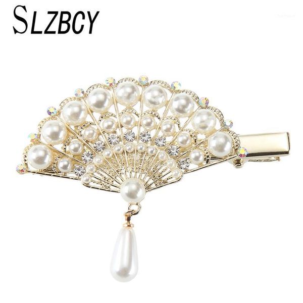 luxury pearl rhinestone fan shape hair clips women girls geometric heart hairpins golden barrettes child hair accessories1, Golden;silver
luxury pearl rhinestone fan shape hair clips women girls geometric heart hairpins golden barrettes child hair accessories1, Golden;silver