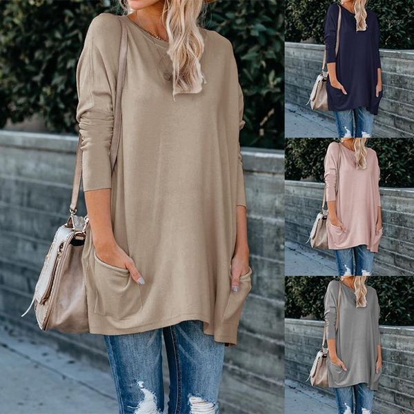 2021 fashion womens solid color long sleeve round neck tee casual popular good softness and stretchy blusa#351, White
2021 fashion womens solid color long sleeve round neck tee casual popular good softness and stretchy blusa#351, White