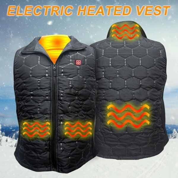 men usb electric heated vest warm 3 speed temperature control back heating jacket for outdoor cycling skiing warm coat clothing1, Gray;blue
men usb electric heated vest warm 3 speed temperature control back heating jacket for outdoor cycling skiing warm coat clothing1, Gray;blue