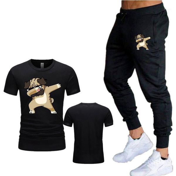 2020 men's new hip-hop trend dog print fashion suit summer t-shirt + trousers street casual explosion models men and women sport1, White;black 
2020 men's new hip-hop trend dog print fashion suit summer t-shirt + trousers street casual explosion models men and women sport1, White;black