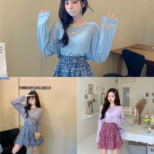 y4jc7 2020 summer waist ins korean style fairy floral long-sleeved t-shirt t-shirt new elastic thin skirt set for women ezost, Gray
y4jc7 2020 summer waist ins korean style fairy floral long-sleeved t-shirt t-shirt new elastic thin skirt set for women ezost, Gray