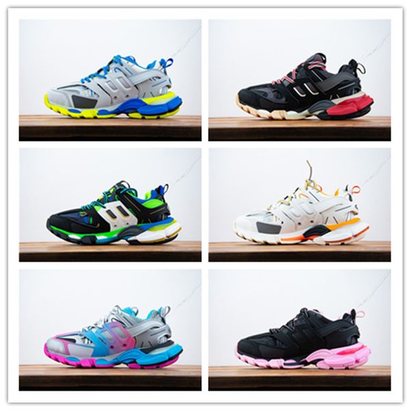 fashion mens womens tess s paris triple s 3.0 gomma chaussures clunky sneakers track s white pink casual platform sports trainers, Black
fashion mens womens tess s paris triple s 3.0 gomma chaussures clunky sneakers track s white pink casual platform sports trainers, Black