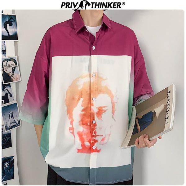 men's casual shirts men summer printing 2021 harajuku short sleeve blouse streetwear couple clothes male colorful 5xl1, White;black
men's casual shirts men summer printing 2021 harajuku short sleeve blouse streetwear couple clothes male colorful 5xl1, White;black