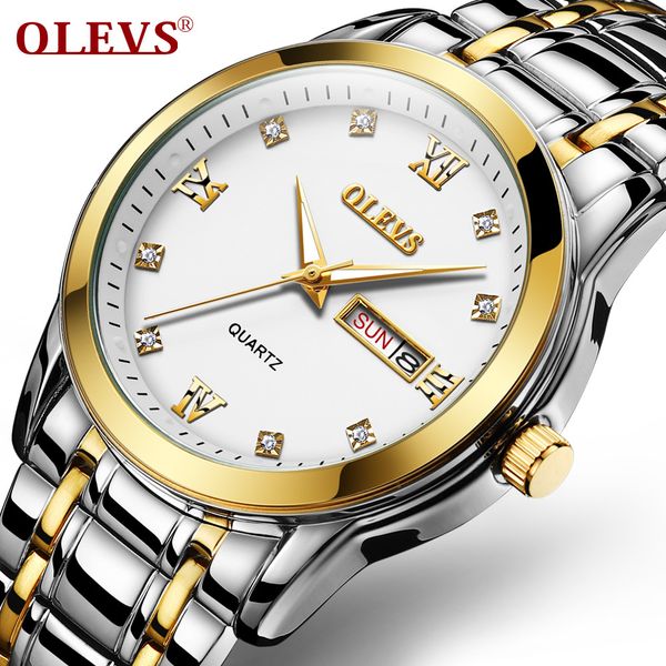 olevs 2020 brand luxury men's 30m waterproof clock male sports watches men quartz casual wrist watch relogio masculino, Slivery;brown
olevs 2020 brand luxury men's 30m waterproof clock male sports watches men quartz casual wrist watch relogio masculino, Slivery;brown