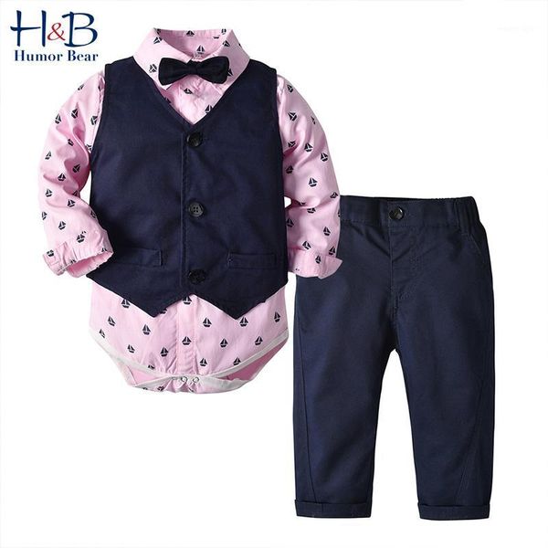 clothing sets humor bear boys autumn spring gentleman jumpsuit + vest+ pants+bow boy fashion suit toddler baby kids clothes1, White
clothing sets humor bear boys autumn spring gentleman jumpsuit + vest+ pants+bow boy fashion suit toddler baby kids clothes1, White