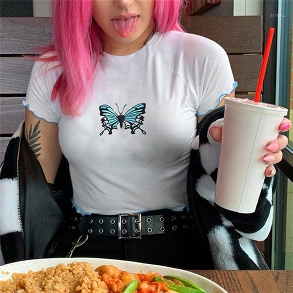 fashion white t-shirt women blue butterfly print o-neck female streetwear tight tee shirt femme short sleeve 1
fashion white t-shirt women blue butterfly print o-neck female streetwear tight tee shirt femme short sleeve 1