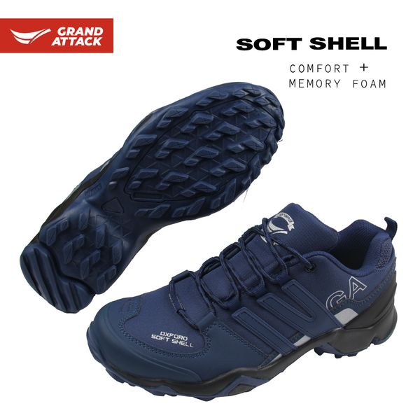 grand attack mens soft shell lace up outdoors walking hiking trekking backpacking waterproof lightweight shoes trainers 201019, Black
grand attack mens soft shell lace up outdoors walking hiking trekking backpacking waterproof lightweight shoes trainers 201019, Black