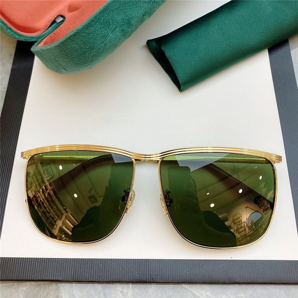 new noble style men's sunglasses square gray lens design glasses engraved pattern gold metal thin frame women's sunglasses 0821s, White;black
new noble style men's sunglasses square gray lens design glasses engraved pattern gold metal thin frame women's sunglasses 0821s, White;black