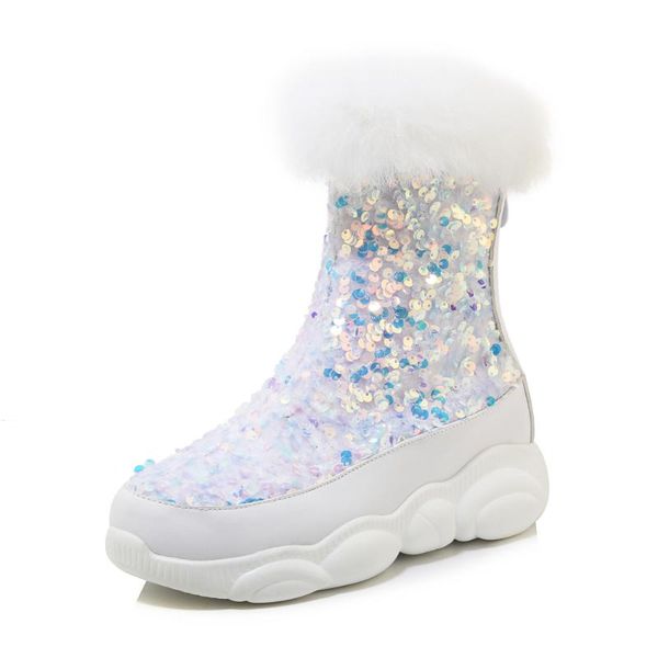 salu new high flat women ankle snow boots plush ladies cotton winter boots women warm fur shoes winter fashion, Black
salu new high flat women ankle snow boots plush ladies cotton winter boots women warm fur shoes winter fashion, Black