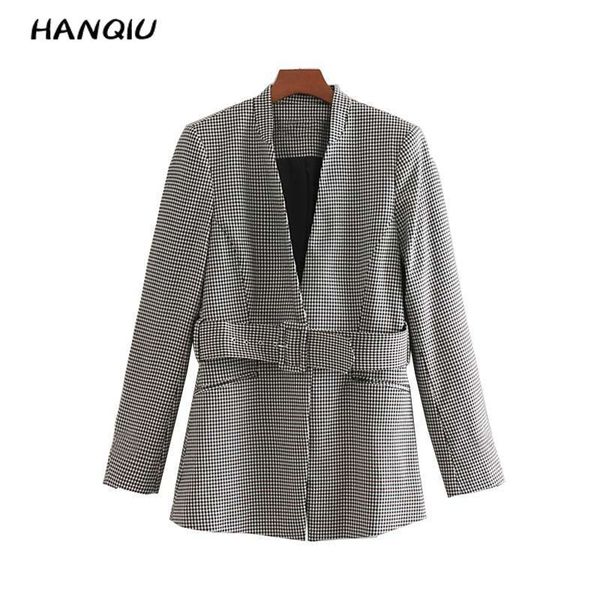women's suits & blazers 2021 vintage tweed blazer women plaid coats korean style houndstooth and jackets office long coat feminin, White;black
women's suits & blazers 2021 vintage tweed blazer women plaid coats korean style houndstooth and jackets office long coat feminin, White;black